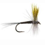 Dark Cahill dry fly (prices for 12 flies)