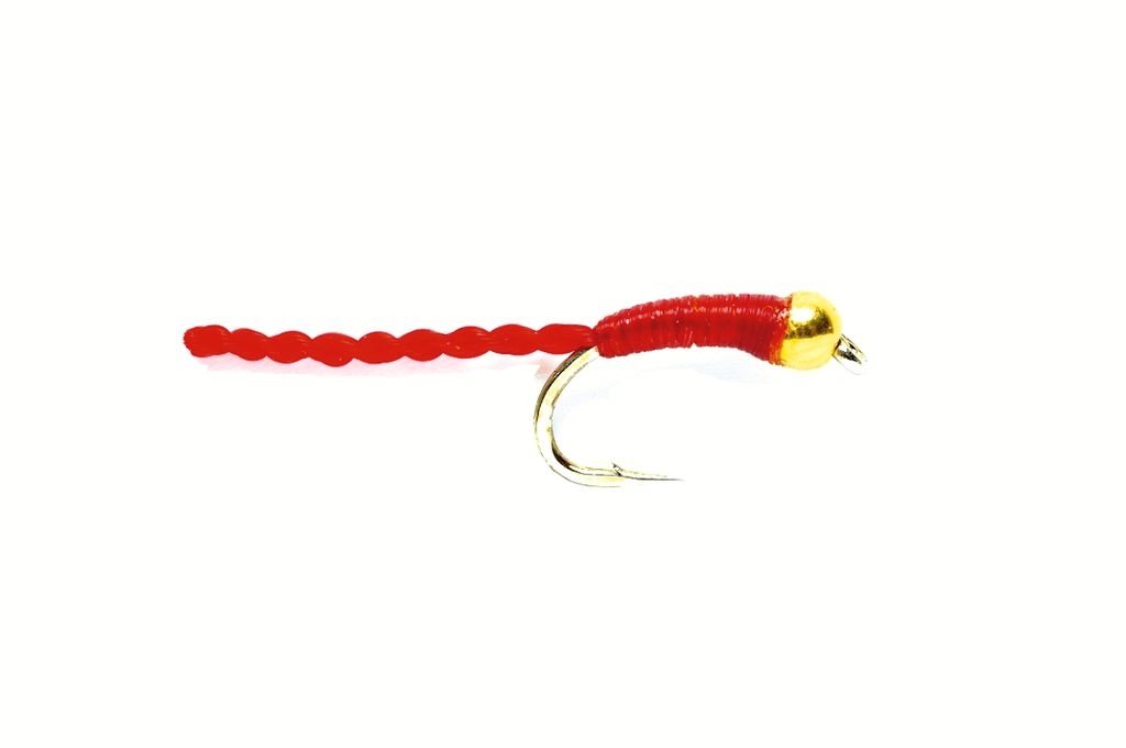 Flexi-Bloodworm.jpg Flexi-Bloodworm nymph fly (price for 12 piecs) - Image 1
