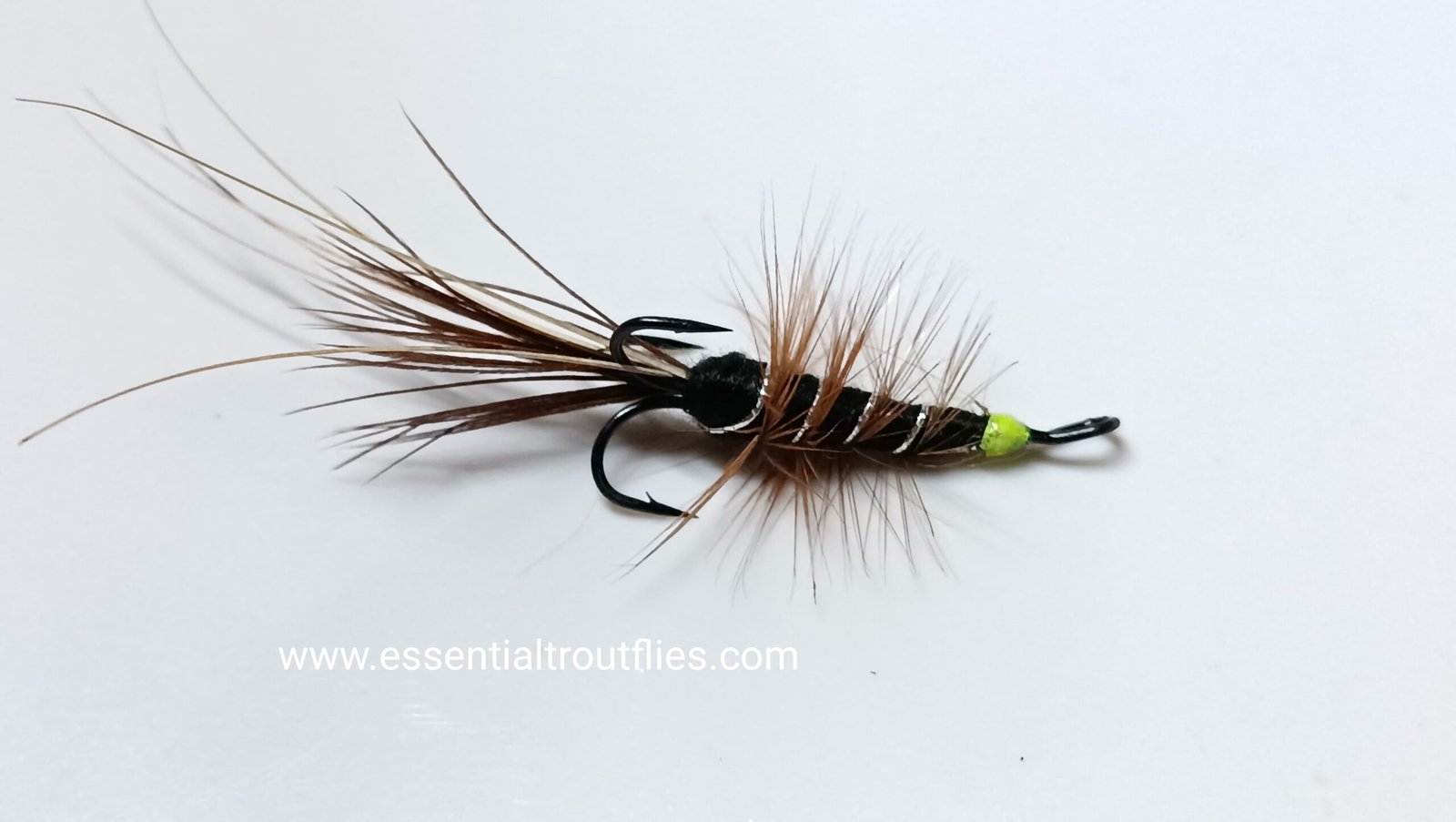 IMG_20230628_225119-scaled-1.jpg Black Frances Solomon fly (price for 12 flies) - Image 1