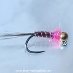 PINK FRENCHIE TUNGSTEN EURO NYMPHFLY(PRICE FOR 12 PIECES)