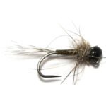 Ginger Quill tungsten euro nymph  fly READY TO SHIP  (price  (price for 12 flies )