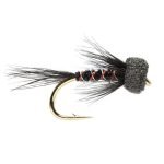 Robs-Foam-Head-Black-Cruncher dry fly (prices for 12 flies)