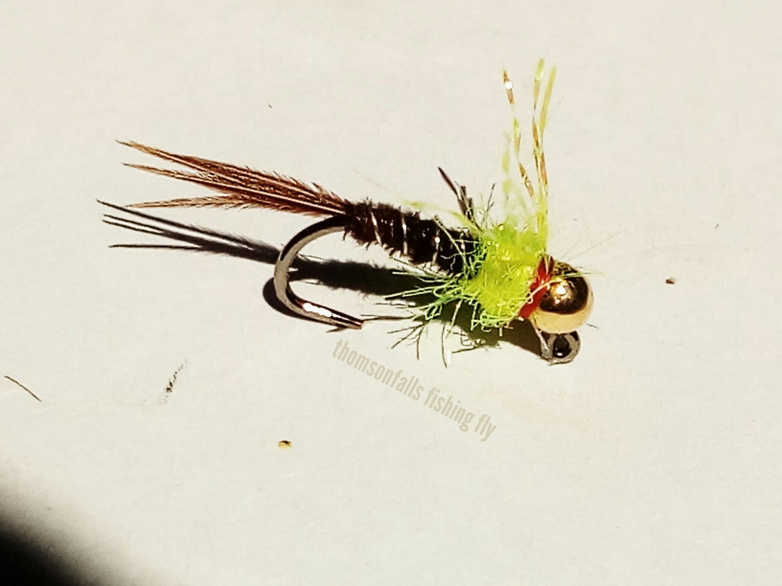 aviary-image-1634755381916.jpeg DIP FLO YELLOW TUNGSTEN EURO NYMPH FLY (PRICE FOR 12 PIECES) - Image 1