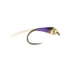 Purple-pant perdigon nymph fly (price for 12flies)