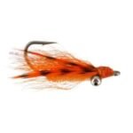 bonefish crazy charlie grizzly orange saltwate fly  (PRICE FOR 12 PIECES)
