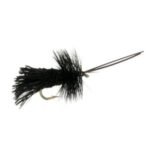 Goddard caddis black dearhair sedge dry(prices for 12 flies)