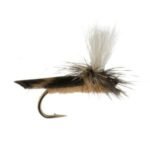 Parachute caddis tan dry (prices for 12 flies)