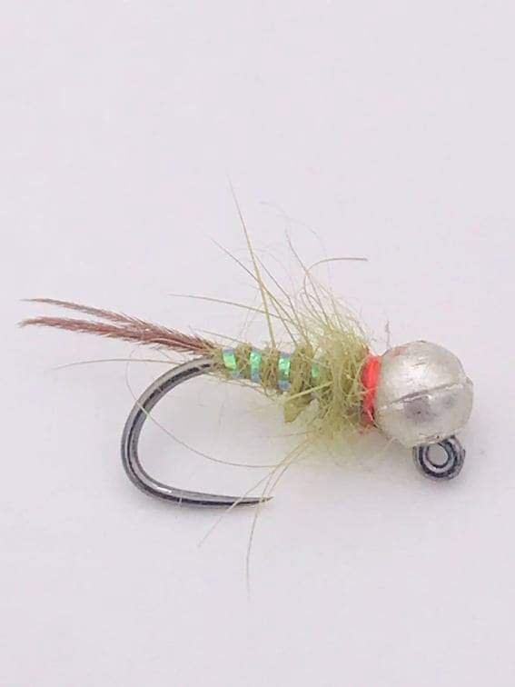 received_549266716293547.jpeg OLIVE WALT TUNGSTEN EURO NYMPH FLY(PRICE FOR 12 PIECES) - Image 1