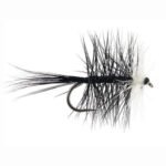 Bivisible black dry (prices for 12 flies)