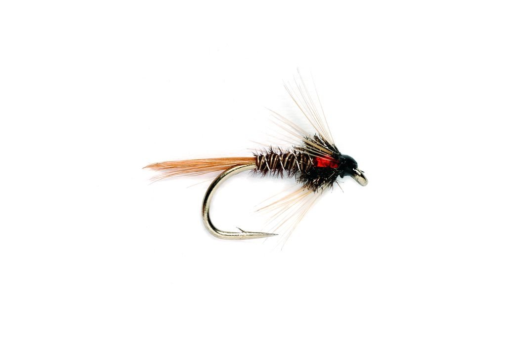 red-cheek-Holographic-Red-cruncher.jpg Red cheek Holographic Red cruncher nymph fly (price for 12 piecs) - Image 1